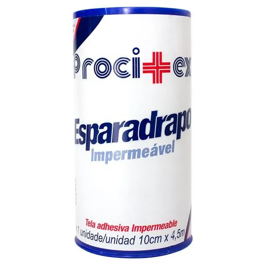 Esparadrapo 10cm x 4,5mts
